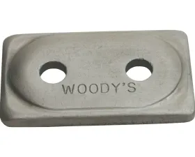 Woodys Angled Double Digger Support Plate 12/PK