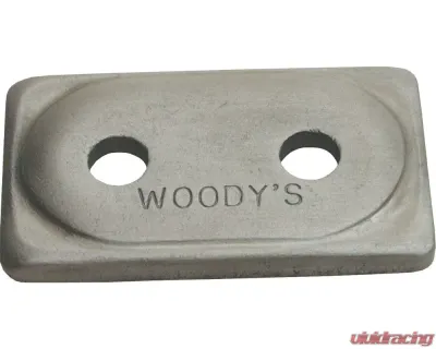 Woodys Angled Double Digger Support Plate 12/PK - ADA2-3775
