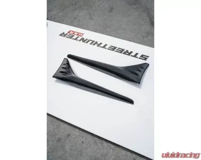 Street Hunter Carbon Fiber Side Skirt Cap Subaru | Toyota 2021-2023 - SHD-BRZ/GR86-SSCap-CF