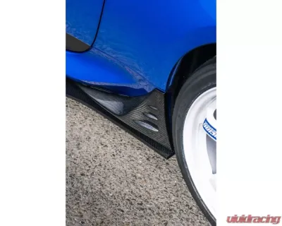 Street Hunter Carbon Fiber Side Skirt Cap Subaru | Toyota 2021-2023 - SHD-BRZ/GR86-SSCap-CF