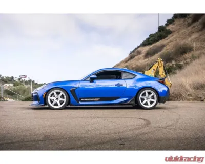 Street Hunter Carbon Fiber Side Skirt Extensions Subaru | Toyota 2021-2023 - SHD-BRZ/GR86-SSExt-CF