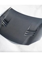 Street Hunter Carbon Fiber Hood w/ Carbon Fiber Vents Subaru | Toyota 2021-2023                                     - SHD-BRZ/GR86-VHood-CF - Image 4