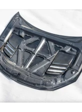 Street Hunter Carbon Fiber Hood w/ Carbon Fiber Vents Subaru | Toyota 2021-2023                                     - SHD-BRZ/GR86-VHood-CF - Image 2