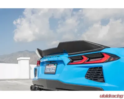 Street Hunter Carbon Fiber Duckbill Spoiler Chevrolet C8 Corvette Stingray 2020-2024 - SHD-C8-DBS-CF