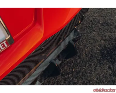 Street Hunter Carbon Fiber Rear Diffuser Chevrolet C8 Corvette Stingray 2020-2024 - SHD-C8-RD