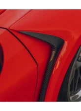Street Hunter Wide Body Kit w/ Carbon Fiber Front Lip Chevrolet C8 Corvette Stingray 2020-2024                                     - SHD-C8-WB-FLCF - Image 4