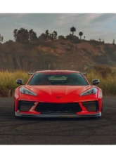Street Hunter Wide Body Kit w/ Carbon Fiber Front Lip Chevrolet C8 Corvette Stingray 2020-2024                                     - SHD-C8-WB-FLCF - Image 8