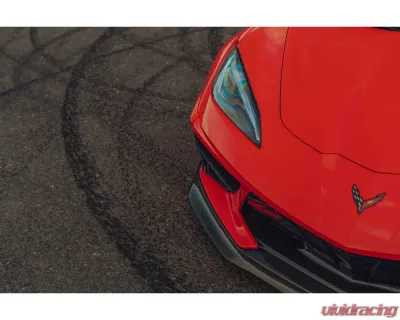 Street Hunter Wide Body Kit w/ Carbon Fiber Front Lip Chevrolet C8 Corvette Stingray 2020-2024 - SHD-C8-WB-FLCF