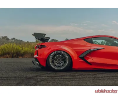 Street Hunter Carbon Fiber Rear Wing Chevrolet C8 Corvette Stingray 2020-2024 - SHD-C8-Wing