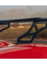 Street Hunter Carbon Fiber Rear Wing Chevrolet C8 Corvette Stingray 2020-2024                                     - SHD-C8-Wing - Image 4