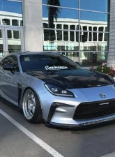 Street Hunter Carbon Fiber Front Lip Toyota GR86 2022-2023                                     - SHD-GR86-FL-CF - Image 4