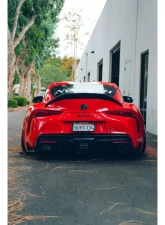 Street Hunter Carbon Fiber High Kick Rear Spoiler Toyota Supra A90 2020-2024                                     - SHD-Supra-RLS-CF - Image 5
