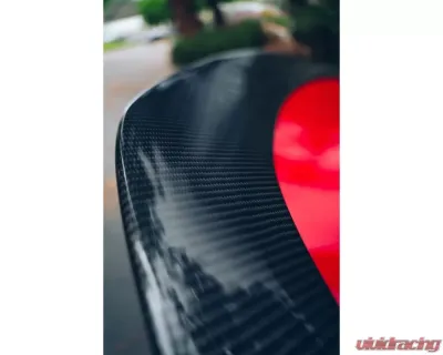 Street Hunter Carbon Fiber High Kick Rear Spoiler Toyota Supra A90 2020-2024 - SHD-Supra-RLS-CF