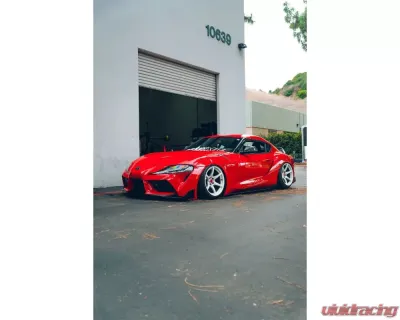 Street Hunter Carbon Fiber High Kick Rear Spoiler Toyota Supra A90 2020-2024 - SHD-Supra-RLS-CF