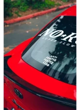 Street Hunter Carbon Fiber High Kick Rear Spoiler Toyota Supra A90 2020-2024                                     - SHD-Supra-RLS-CF - Image 5