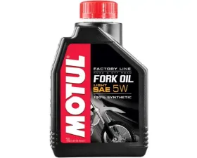 Motul Fork Oil Factory Line 5W Light 1L 1L (1.05 qt.)