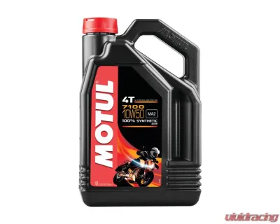MOTUL 10W50 7100 4T Synthetic Oil 4L (1.06 gal) - 104098