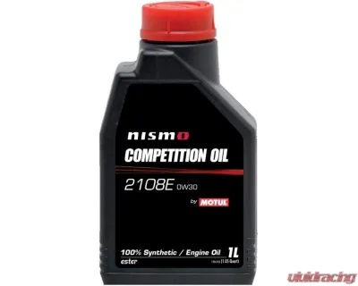Motul 2108E 0W-30 Nismo Competition Motor Oil 1L (1.05 qt.) - 102497