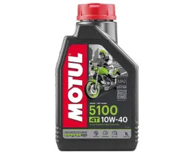 Motul 5100 4T 10W-40 Motor Oil 1L (1.05 qt.)