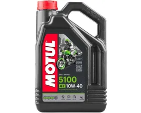 Motul 5100 4T 10W-40 Motor Oil 4L (1.06 gal)