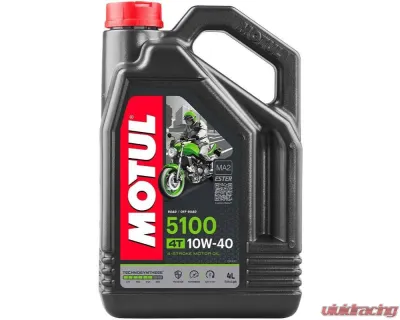 Motul 5100 4T 10W-40 Motor Oil 4L (1.06 gal) - 104068