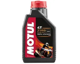 Motul 7100 4T 5W-40 Motor Oil 1L (1.05 qt.)