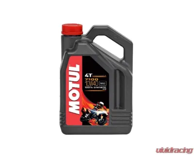 Motul 7100 4T 10W-40 Motor Oil 4L (1.06 gal) - 104092