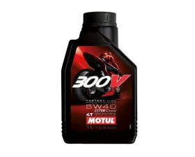 Motul 300V 5W-40 Factory Line Road Racing Motor Oil 1L (1.05 qt.)