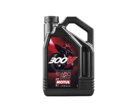Motul 300V 15W-50 Factory Line Road Racing Motor Oil 4L (1.06 gal)