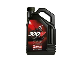 Motul 300V 5W-40 Factory Line Offroad Racing Motor Oil 4L (1.06 gal)