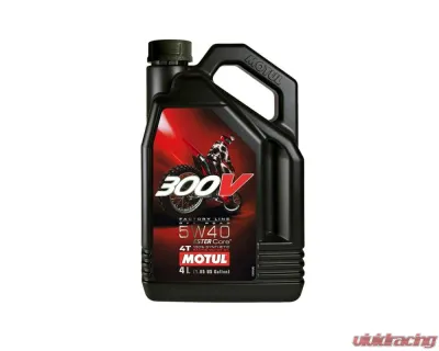Motul 300V 5W-40 Factory Line Offroad Racing Motor Oil 4L (1.06 gal) - 104135