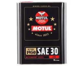 Motul Classic Sae 30 Motor Oil 2L (2.1qt)