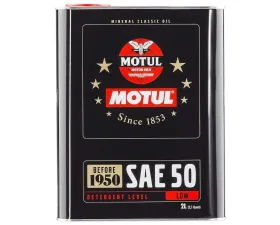 Motul Classic Sae 50 Motor Oil 2L (2.1qt)
