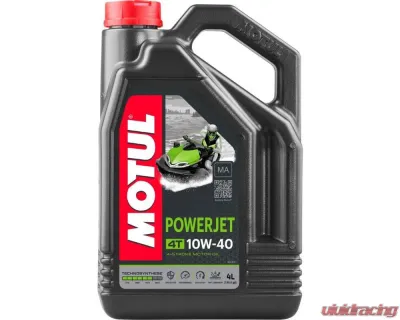 Motul 4T 10W-40 Motor Oil Powerjet 4L (1.06 gal) - 105874