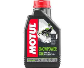 Motul 2T 2 Snowpower Stroke Motor Oil 1L (1.05 qt.)