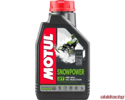 Motul 2T 2 Snowpower Stroke Motor Oil 1L (1.05 qt.) - 105887