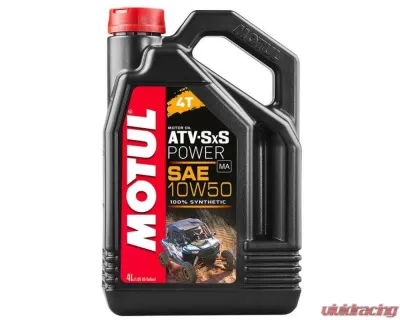 Motul 10W-50 Power Motor Oil ATV | SXS 4L (1.06 gal) - 105901
