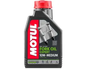 Motul 10W Fork Oil Expert Medium 1L (1.05 qt.)