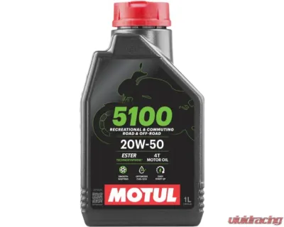Motul 5100 20W-50 4T 1L (1.05 qt.) - 109944