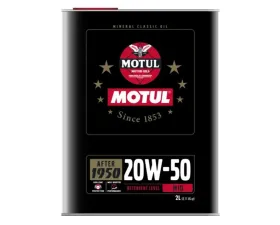 Motul 20W50 Classic Performance Motor Oil 2L (2.1qt)
