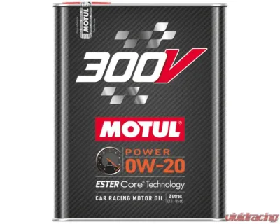 Motul 300V 0W20 Power Motor Oil 2L (2.1qt) - 110813