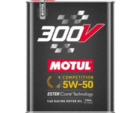 Motul 300V 5W50 Competition Motor Oil 2L (2.1qt)