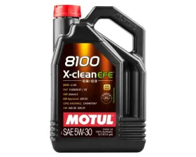 Motul 8100 5W-30 X-Clean EFE Motor Oil 5L (1.3 gal.)