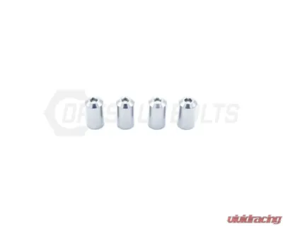 Dress Up Bolts Bullet Titanium Valve Stem Caps Set of 4 - ACC-001-Ti-POL