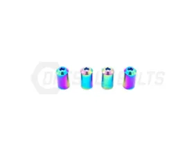 Dress Up Bolts Bullet Titanium Valve Stem Caps Set of 4