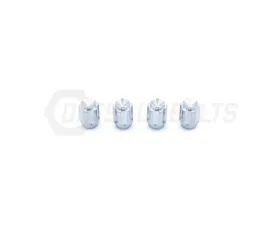 Dress Up Bolts Gear Titanium Valve Stem Caps Set of 4