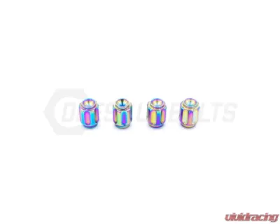 Dress Up Bolts Gear Titanium Valve Stem Caps Set of 4 - ACC-002-Ti-TB