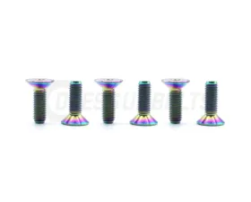 Dress Up Bolts Countersunk Design Titanium Hardware Steering Wheel Kit