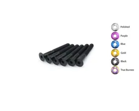 Dress Up Bolts 40mm Titanium Steering Wheel Kit