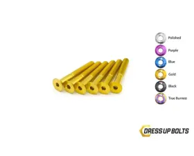 Dress Up Bolts 40mm Titanium Steering Wheel Kit